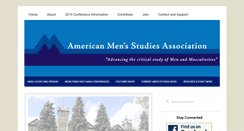 Desktop Screenshot of mensstudies.org